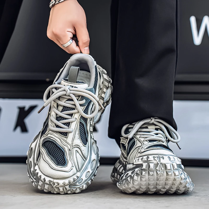

Men's Fashion Casual Sneakers Breathable Orthopaedic Shoes Travel Flat Casual Shoes For Outdoor Activities Walking