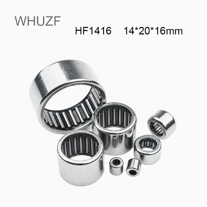 

WHUZF Free Shipping HF1416 Bearing ABEC-5 14*20*16mm ( 5/10/20PCS ) Drawn Cup Needle Roller Clutch HF142016 Needle Bearings