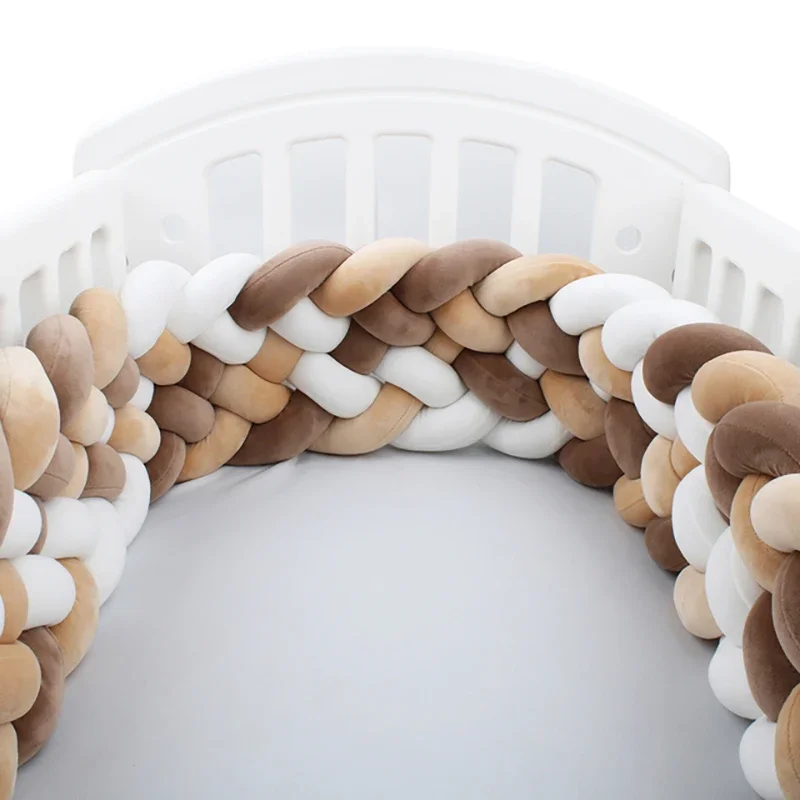 NONE Braided Crib Bumper 400cm 10