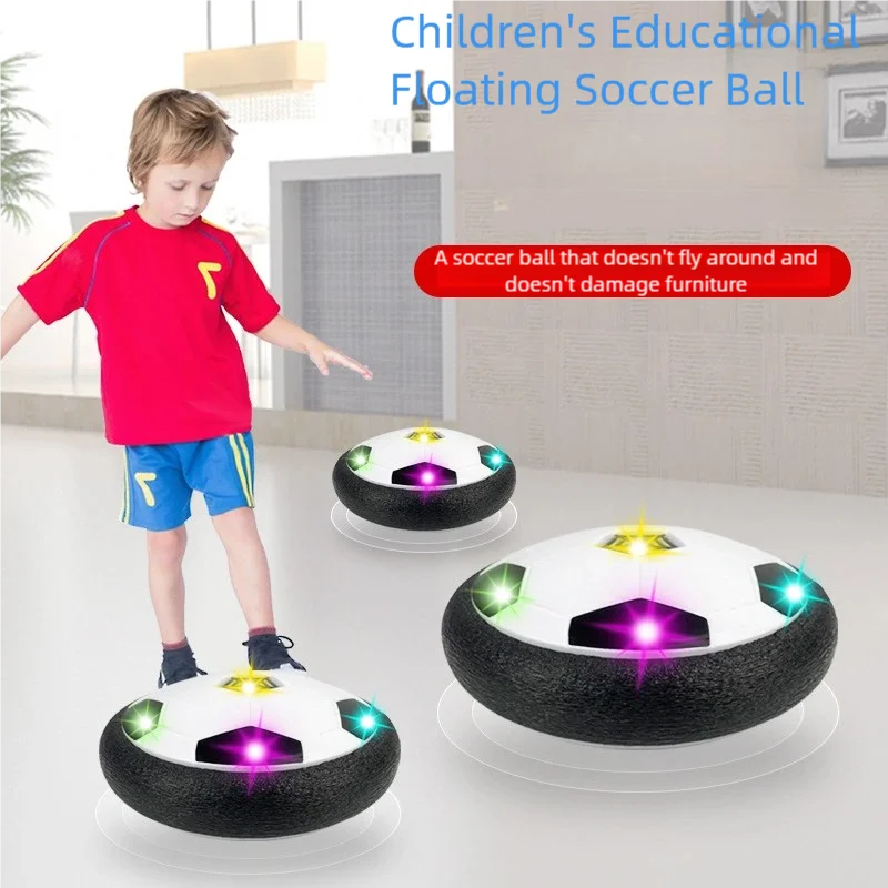 1 sztuka Elektryczna Poduszka Powietrzna Piłka Nożna Lekka Muzyka Rodzinna Interaktywna Kreatywna Zabawka Edukacyjna dla Dzieci, Zabawki dla Chłopców Simpim, Gry Piłkarskie z Treningiem Siły Powietrznej, Piłka Nożna LED z Treningiem Siły Powietrznej, Zabawki na Prezent Piłkarski, Odpowiednie dla Chłopców w Wieku 3 4 5 6 7 8-12 Lat