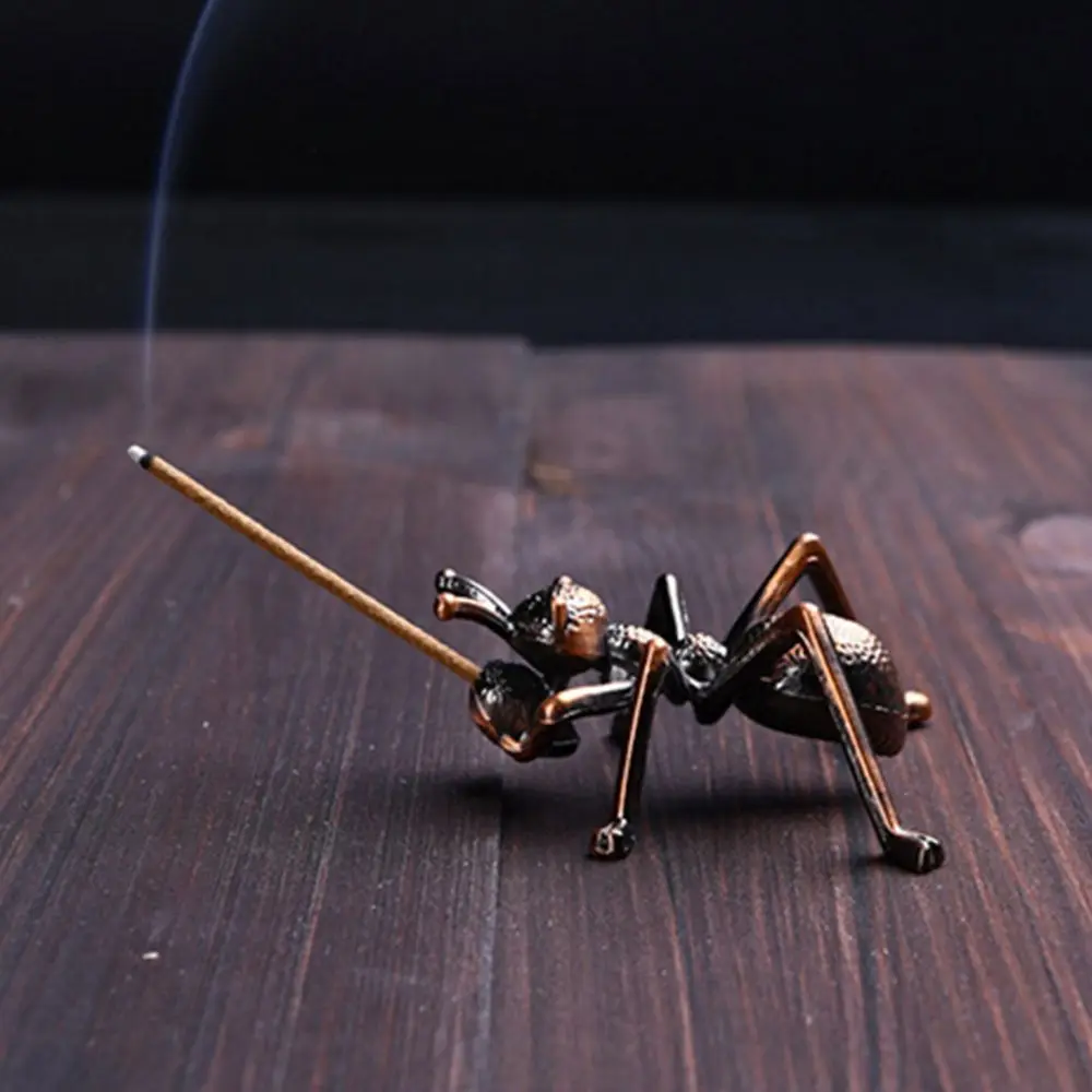 Handicraft Home Decor Buddhism Gadgets Cafe Ornament Joss-stick inserted Incense Holder Copper Censer Ash Catcher