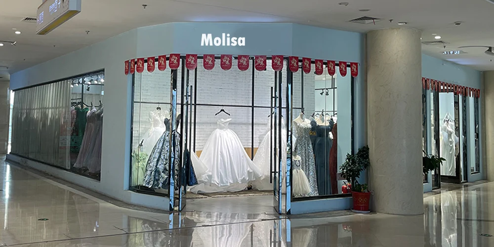 MOLISA Elegantes, quadratisches, maßgeschneidertes Prinzessinnenkleid für formelle Anlässe, plissiertes, abgestuftes Ballkleid, kurze Abendparty-Kleider – Detail 1
