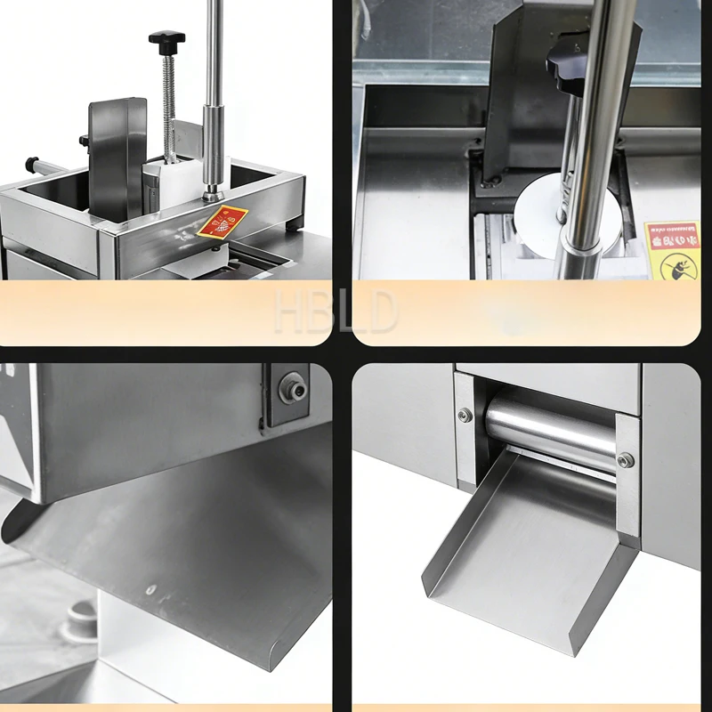 

Машина для нарезки замороженного мяса из нержавеющей стали для домашней кухни - аппарат для легкой нарезки баранины и говядины для быстрого приготовления