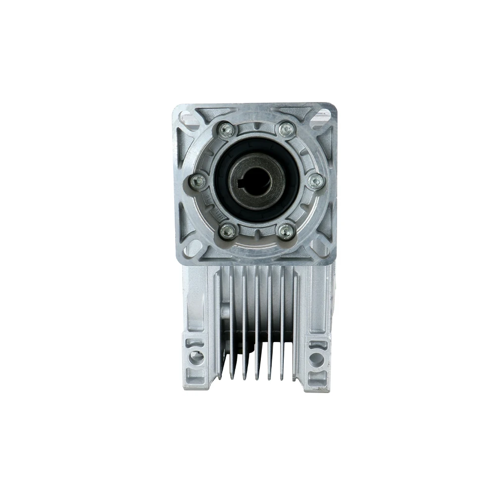 NMRV075 Worm Reducer 1:7.5 -1:100 Gear Ratio 19mm 24mm 28mm input shaft 28mm output shaft Worm Gearbox 90 Degree Speed Reducer