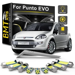 BMTxms Canbus For Fiat Grande Punto 199 EVO 2005-2016 Car LED Interior Dome Mirror Trunk Glove Light Lamp Bulb Kit Error Free
