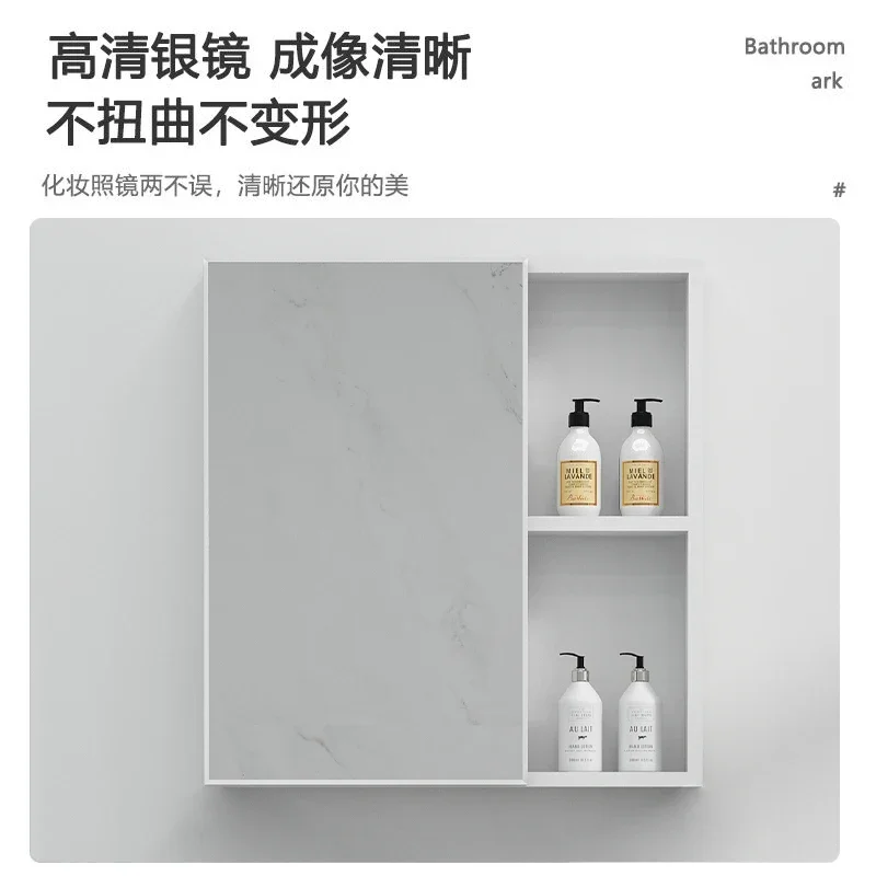 Mueble de baño moderno y sencillo, mueble de baño de aluminio, lavabo combinado, mesa de lavado para balcón, apartamento pequeño