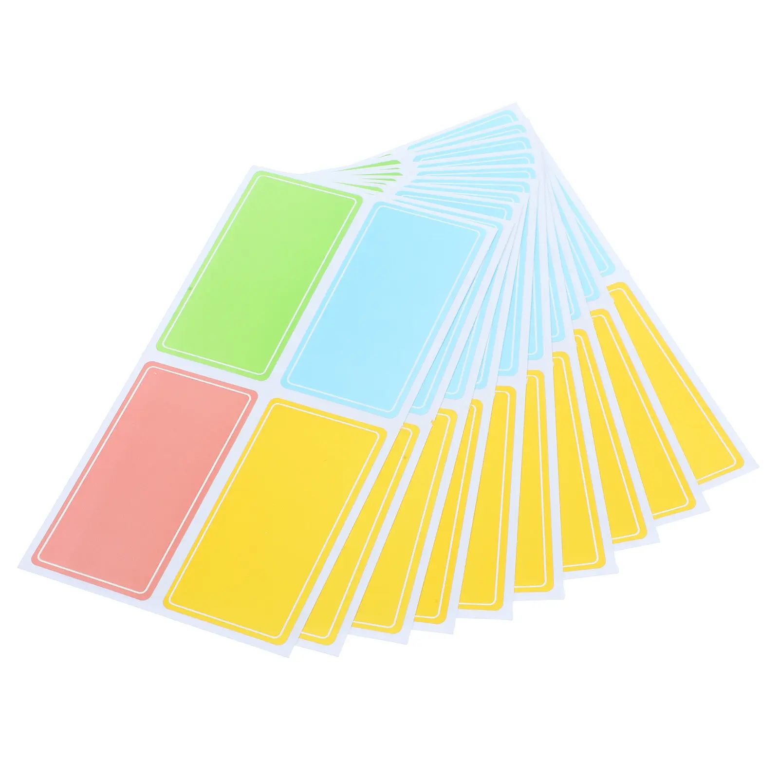 

Набор цветных этикеток-стикеров (120 шт.): гладкие, плотные, для классификации, для организации дома, именные бирки, многофункциональные, самоклеящиеся