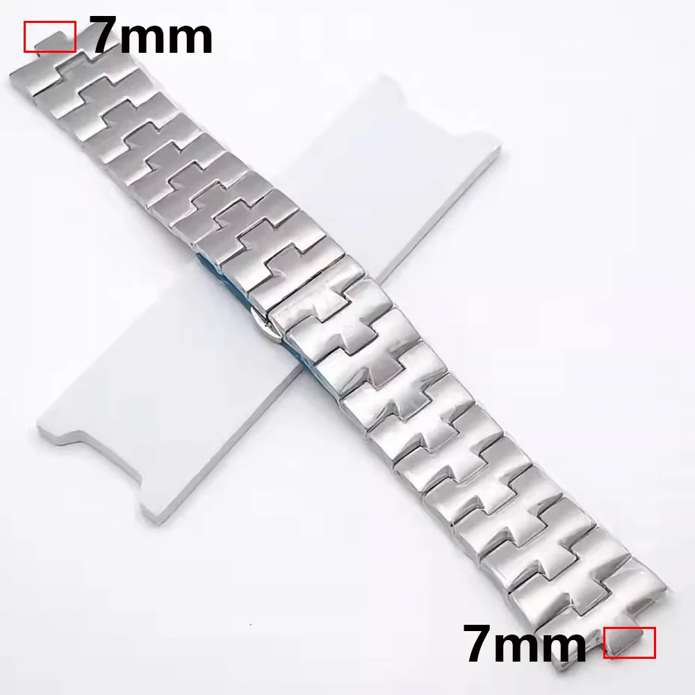 

1 PCS Bracelet Stainless Steel Strap Replacement Watchbands for 41MM Watch Case Watch Strap Modified Accessories