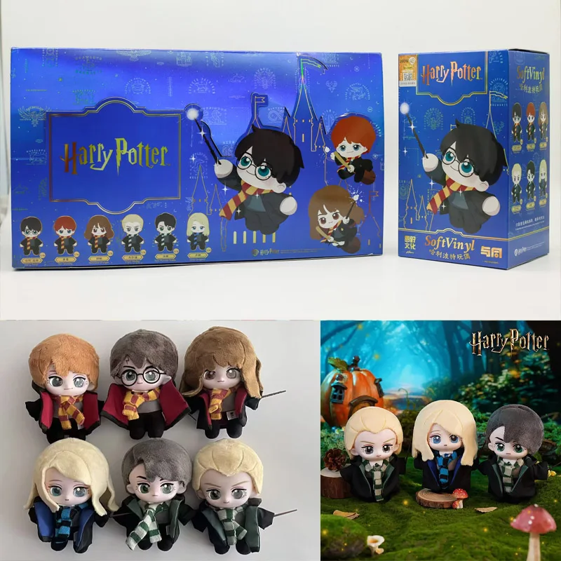 

Fondjoy Harry Potter Hermione Ron Luna Draco Soft Vinyl Mystery Blind Box | Collectible Anime Figure Ornament Toy Gift