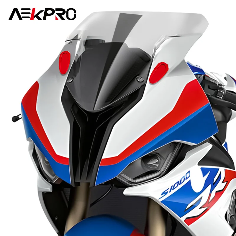 For S1000RR M1000RR Motorcycle Windscreen Rearview Base Cover Windshield Drive Eliminator Mirror Hole Cover s1000rr m1000rr