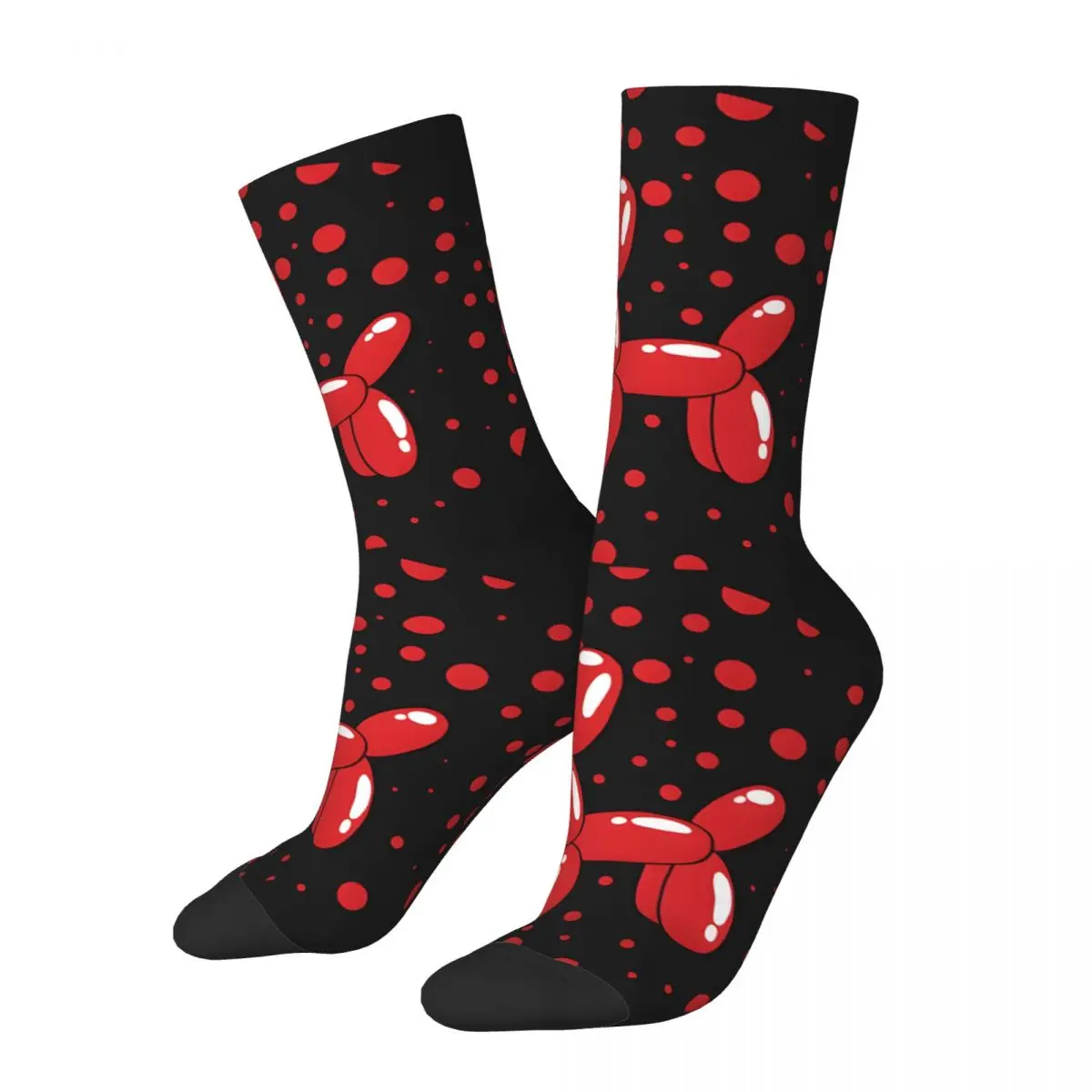 Balloon Dog Balloon Animal Balloons Kawaii Socks Hiking Cartoon Pattern Socks