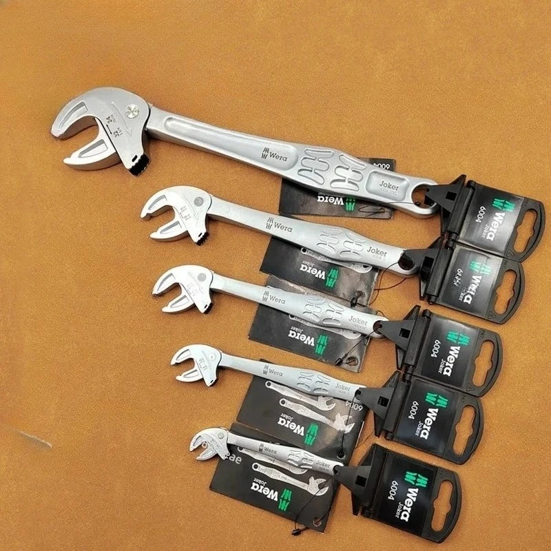 مفتاح ربط مفتوح السقاطة الألماني Wera Vera 6004 Joker S/M/L/XL/XXL