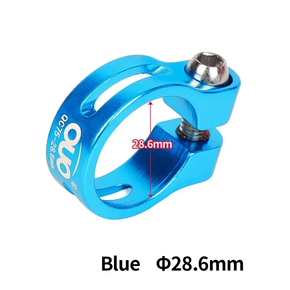 Bike Seat Tube Clamp Aluminum Alloy 28.6/31.8/34.9mm Seatpost Clamp MTB Road Bike Seat Tube Clip Bike Parts Bicicleta Ciclismo