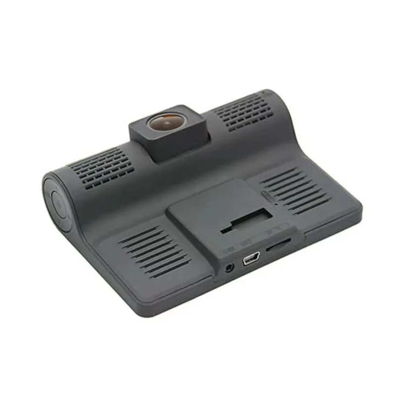New 4 Inch Dashboard HD 1080P 3 Lens Car Dash Cam With Night Vision Dvr Camera Video Car Black Box Driving Recorder