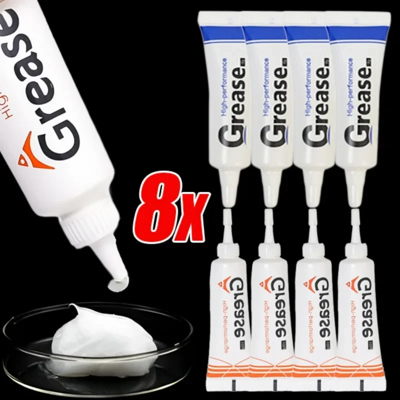 8/1Pcs Silicone Lubricant Grease Car Sealant Tyre Valve Grease Waterproof Food Grade Lubricating Oil for O Rings Gear Tube Mount