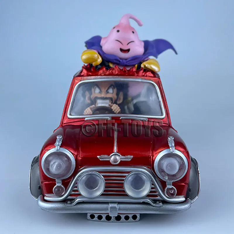 Dragon Ball Z Action Figures, Buu Gordo com a Figura do Sr. Satan, Majin Buu, Anel Hercule, Estátua de PVC, Modelo de Coleção