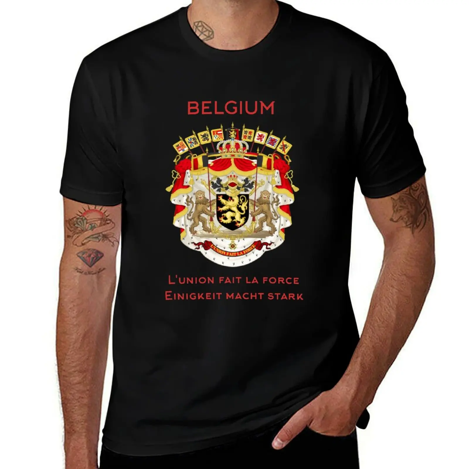 Belgium T-Shirt Holiday Outdoor T-Shirt