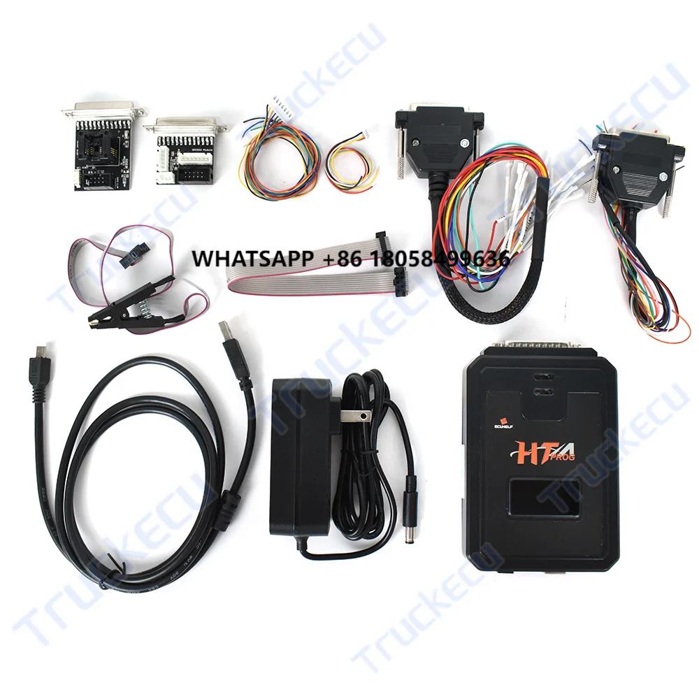 

Full Set HTprog for Truck Car Excavator Tractor Data Cloning BDM Read & Write Work for KT200 ECU Checksum Adapter