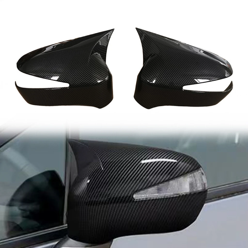 Car Rearview Mirror Cover For Honda Civic 8th 2005 2006 2007 2008 2009 2010 2011 Carbon Fiber Side Door Shell Decoration Trim