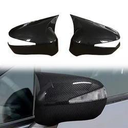 Car Rearview Mirror Cover For Honda Civic 8th 2005 2006 2007 2008 2009 2010 2011 Carbon Fiber Side Door Shell Decoration Trim