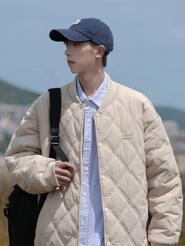 

Мужская зимняя куртка American Sle Cleanfit Deconstructed Flight Jaet, высококачественная, в корейском стиле, из хлопка, с декоративной молнией