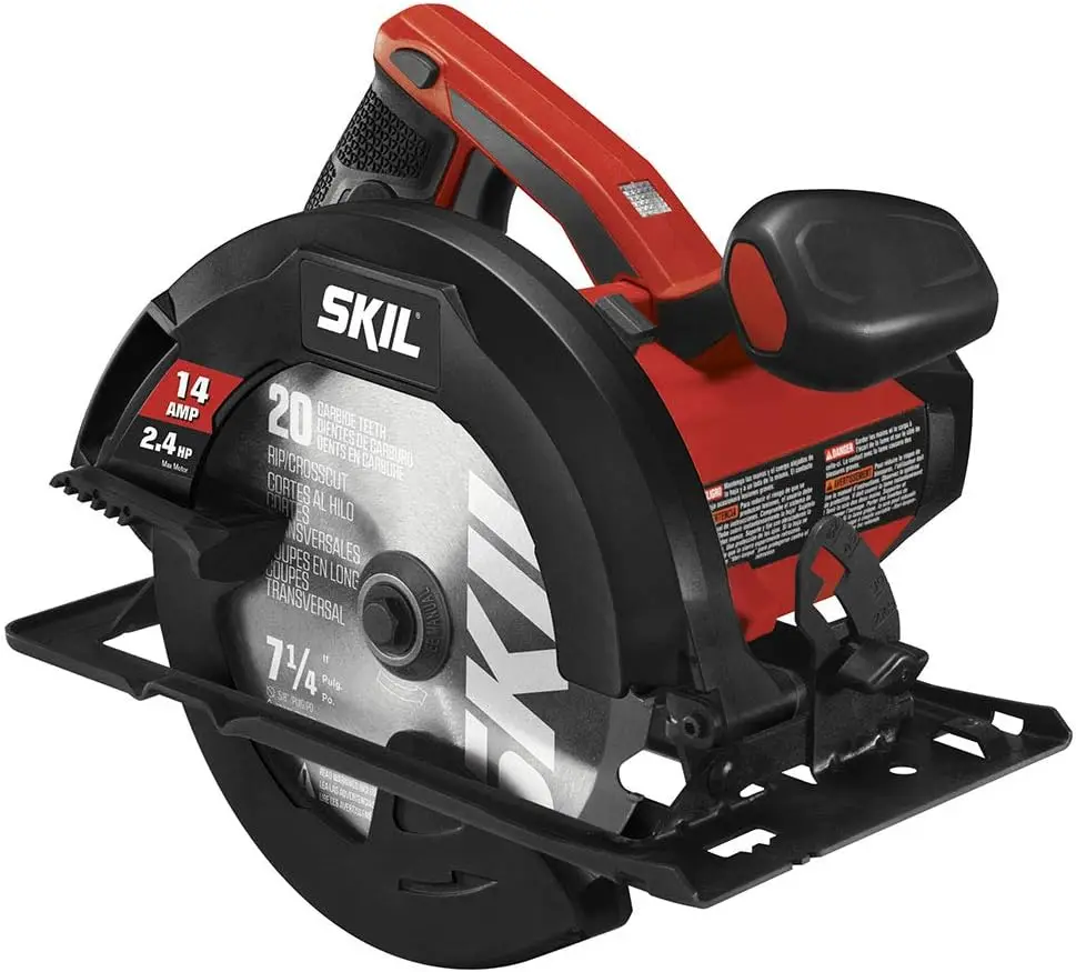 

14 Amp 7-1/4-Inch Circular Saw with Powerful Motor and Lightweight Design