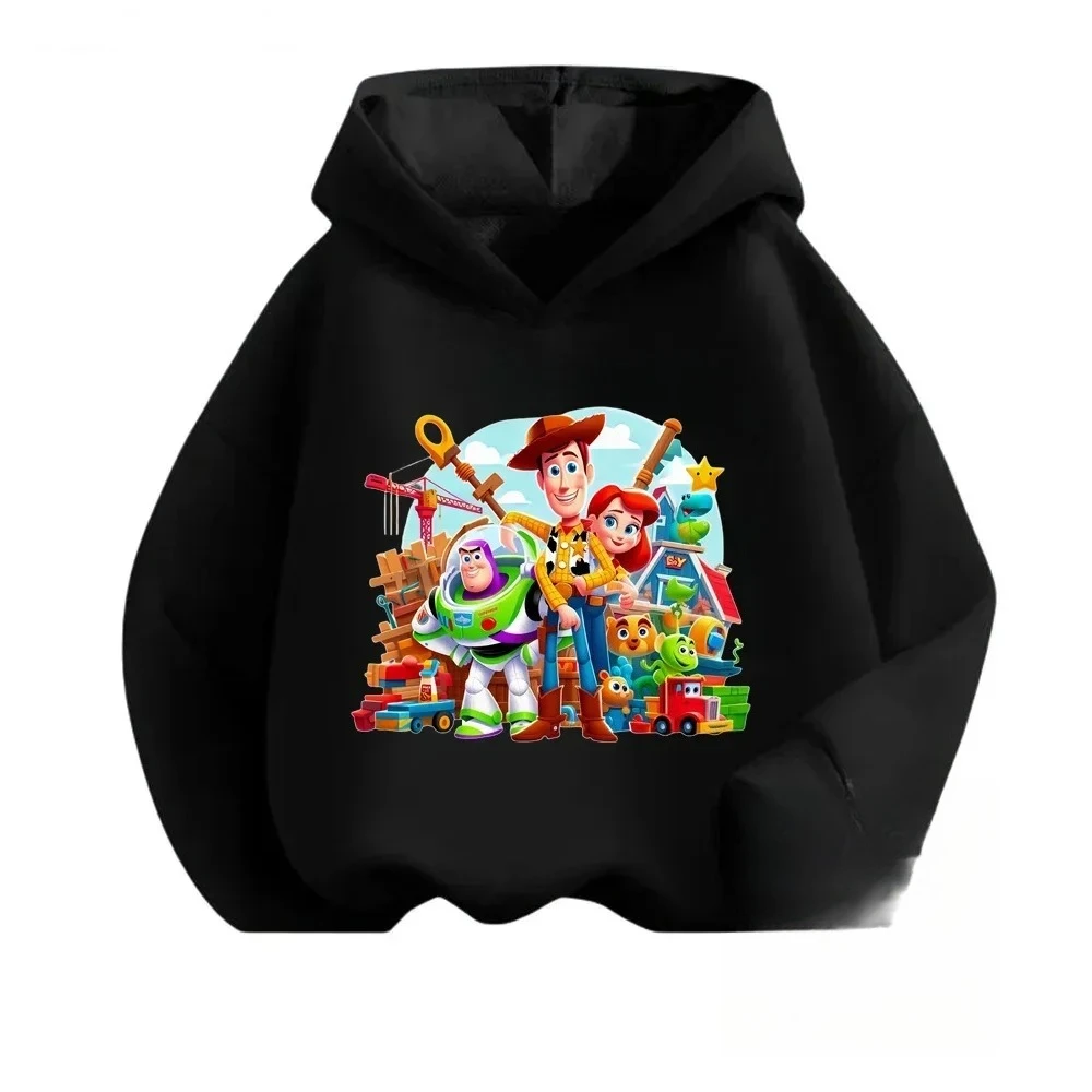

Toy Story Fashionable Disney Cartoon Printed Boys' Girls' Cute Clothes Autumn and Winter Casual Warm Sweaters