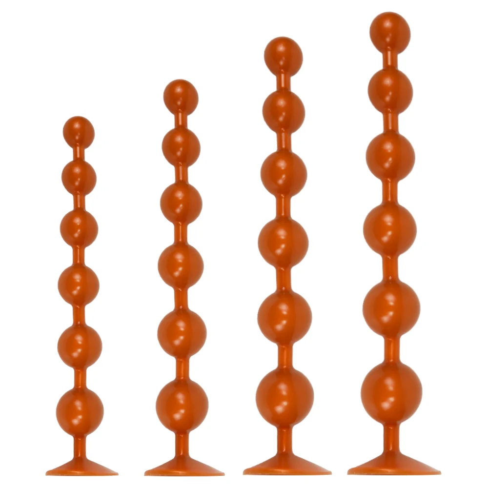 35cm-61cm Long Anal Beads Big Buttplug Vaginal Balls Anal Stimulation Pull Bead Dildo Intimate Goods Sex Toys for Woman Gay Men view 6