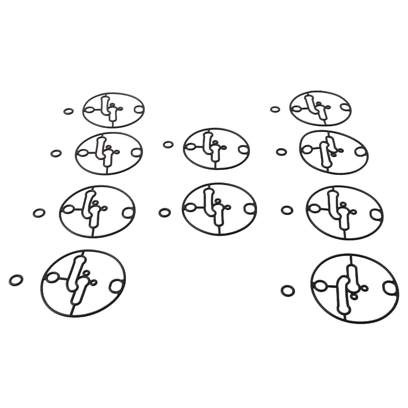 10 Pack Carburetor Bowl Gasket Lawn Mower Parts For 698781 For Nikki Carb Carburetor Float Bowl Gasket O-ring Seal