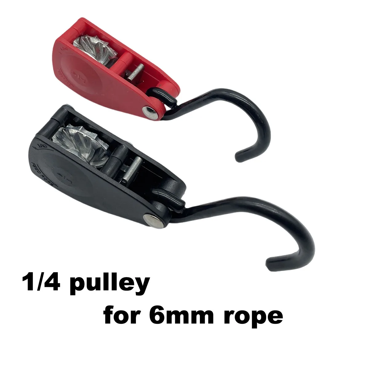 1/4 Tie Down Ratchet Pulley for 6mm Rope Buckle Awning Wind Rope Tent Rope Fastener Fixed Buckle Hangers 68kg