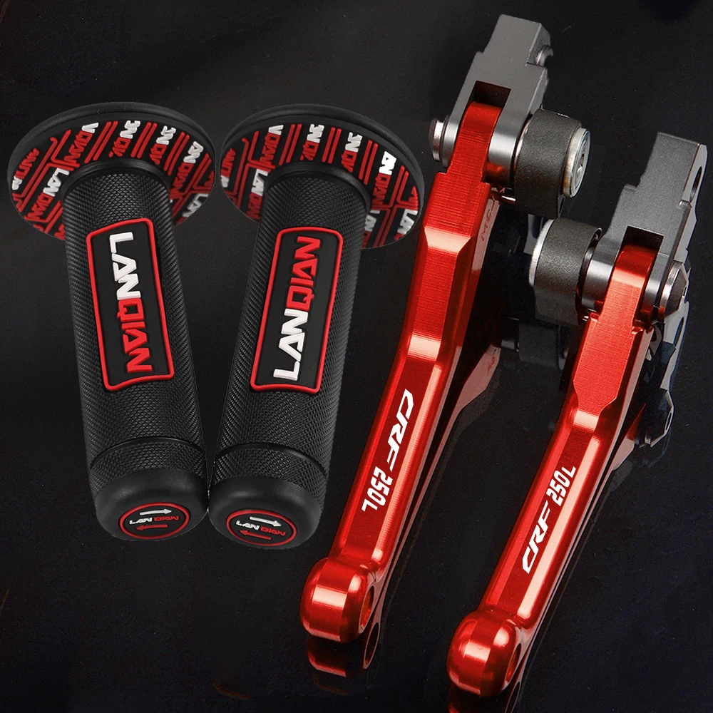 

For Honda CRF250L CRF 250L 250 L CRF250 L 2012 2013 2014-2017 CNC Pivot Brake Clutch Levers Dirt Bike Handle Hand Grip Handlebar