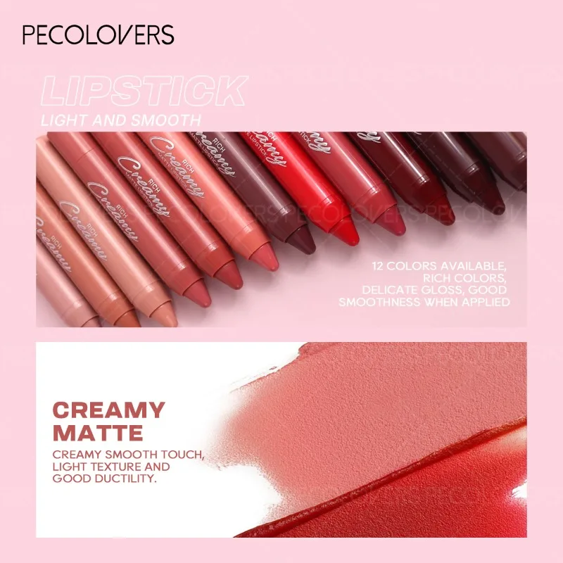 Batom Lip Liner, depende dos contornos dos lábios, cria lábios gordos e encantadores e e não se seca os lábios