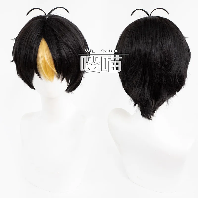 أنيمي هايكيو!! شعر مستعار ياتشي هيتوكا بيروكات صناعية أزياء تنكرية أنيمي هيناتا شويو يو نيشينويا أويكاوا تورو شعر مستعار كوسبلاي للحفلات