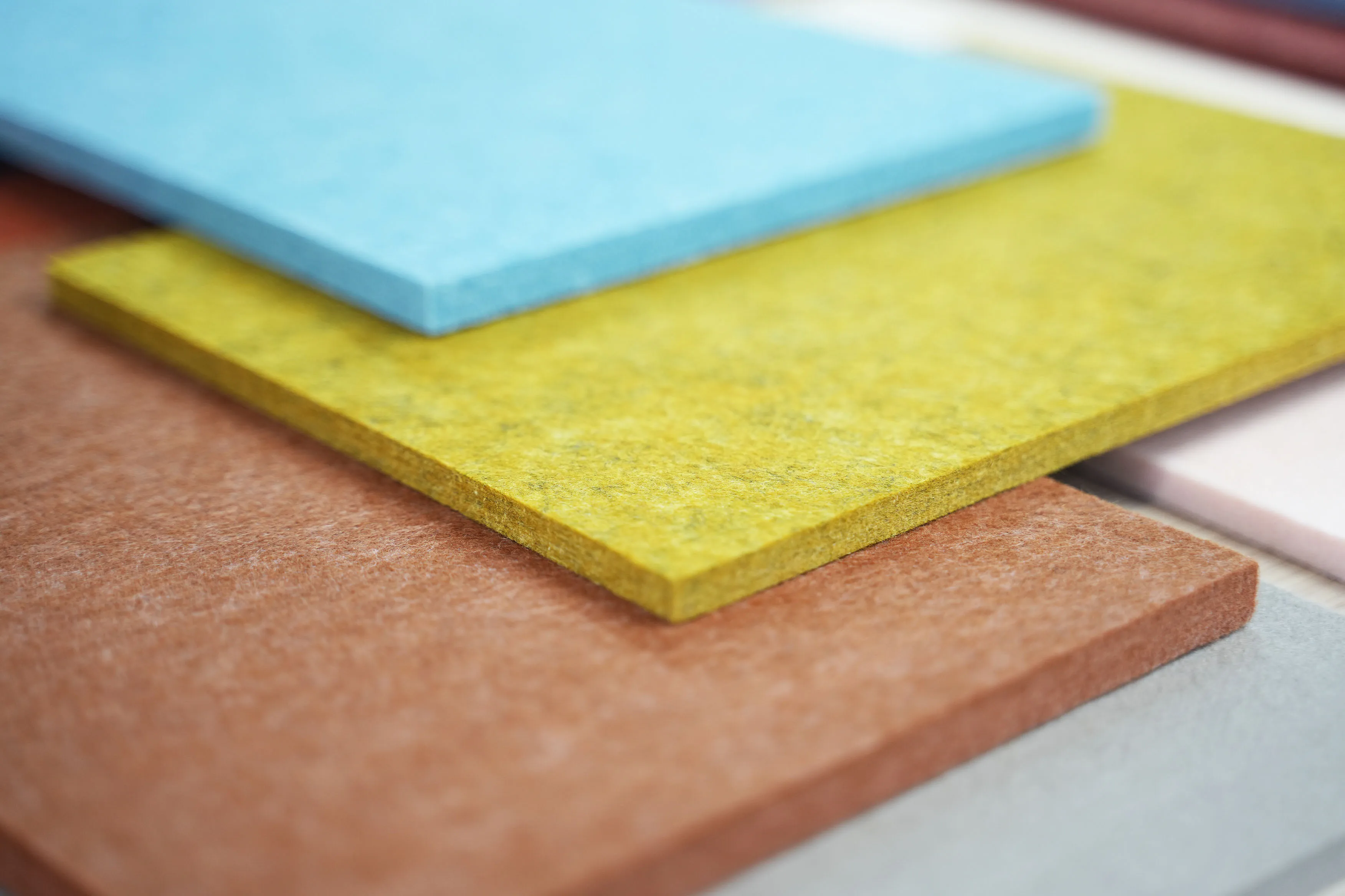 Modern recyclable polyester fiber sound-absorbing board fire indoor office sound-absorbing environmental protection