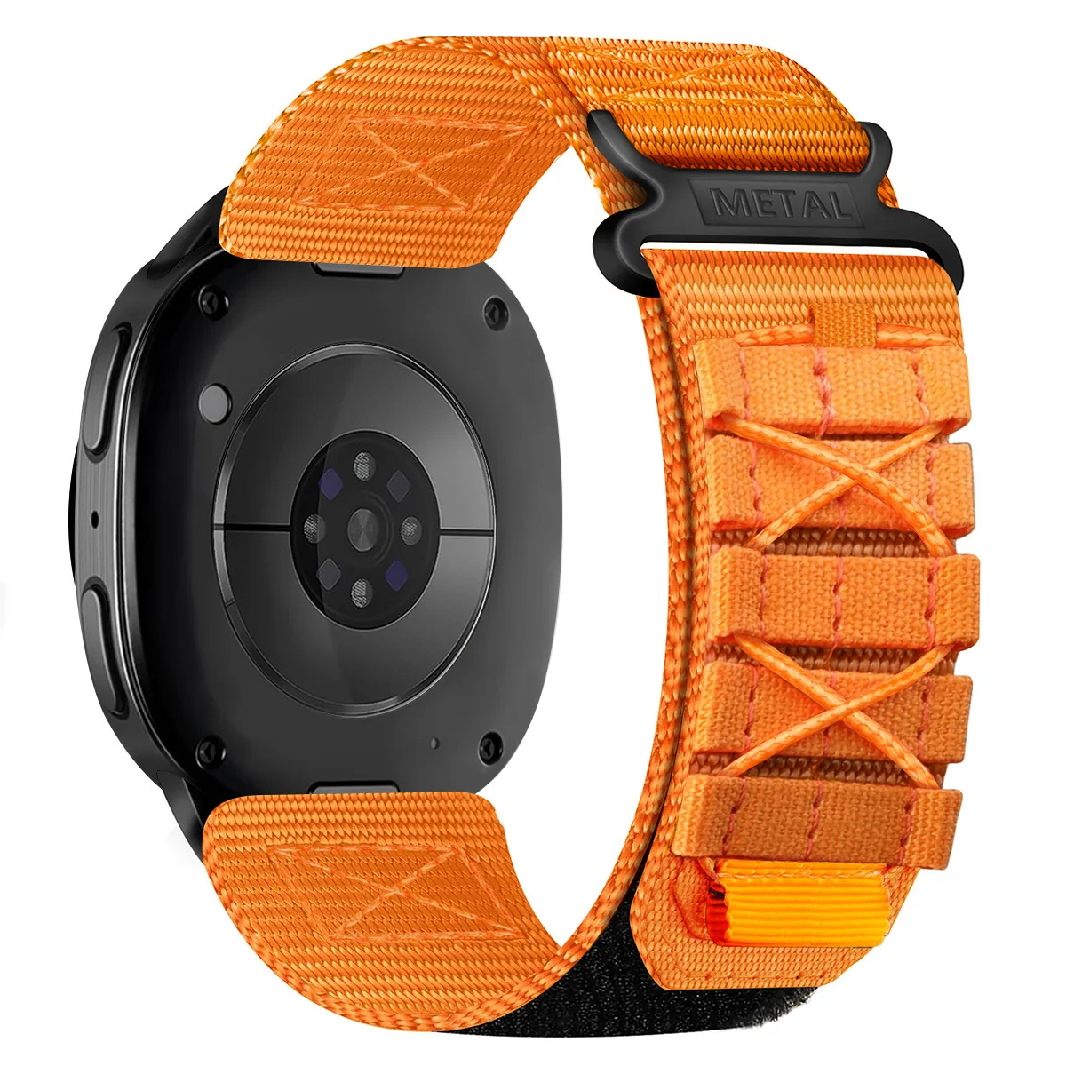 

Нейлоновый ремешок, совместимый с Samsung Galaxy Watch 8 40 мм/44 мм/Classic 46 мм — быстросъемный ремешок One-Second для мужских ремешков