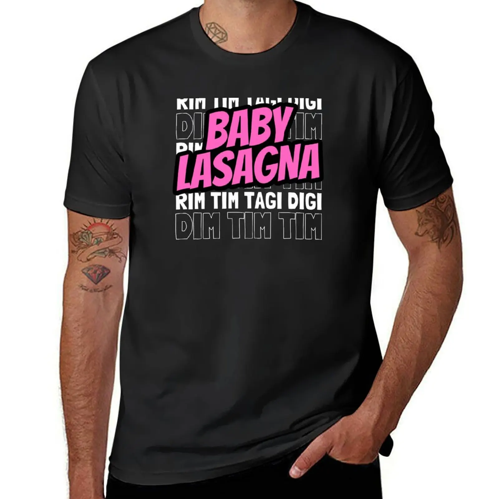 Eurovision 2024 Croatia - Baby Lasagna T-Shirt tops summer clothes tees vintage clothes mens graphic t-shirts funny