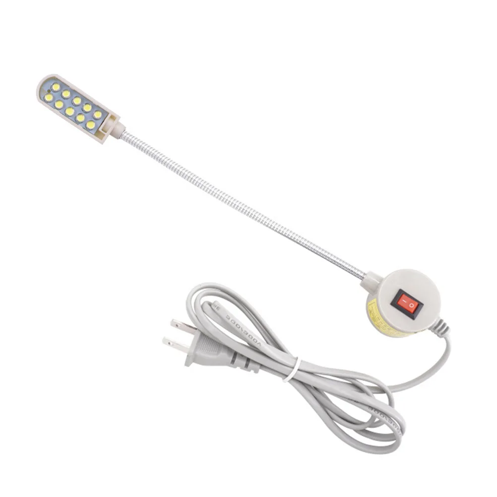 

LED Sewing Light 10 Beads Dual Color UV White Portable Home Adjustable Elastic Shop Sewing Machine Lights Band