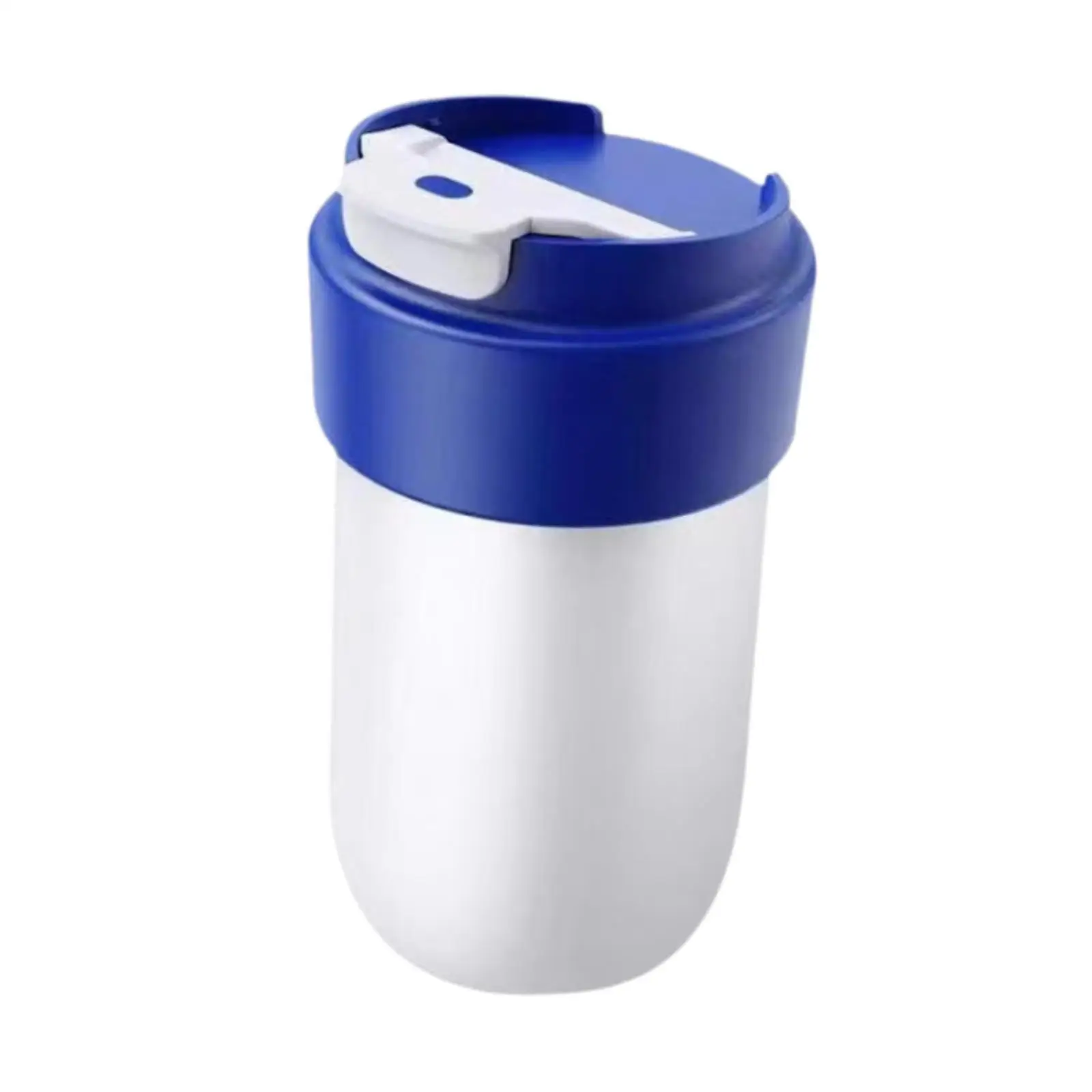 Leakproof Thermal Coffee Tumbler Double Wall Insulated Cup with Flip Lid for Car Office Use