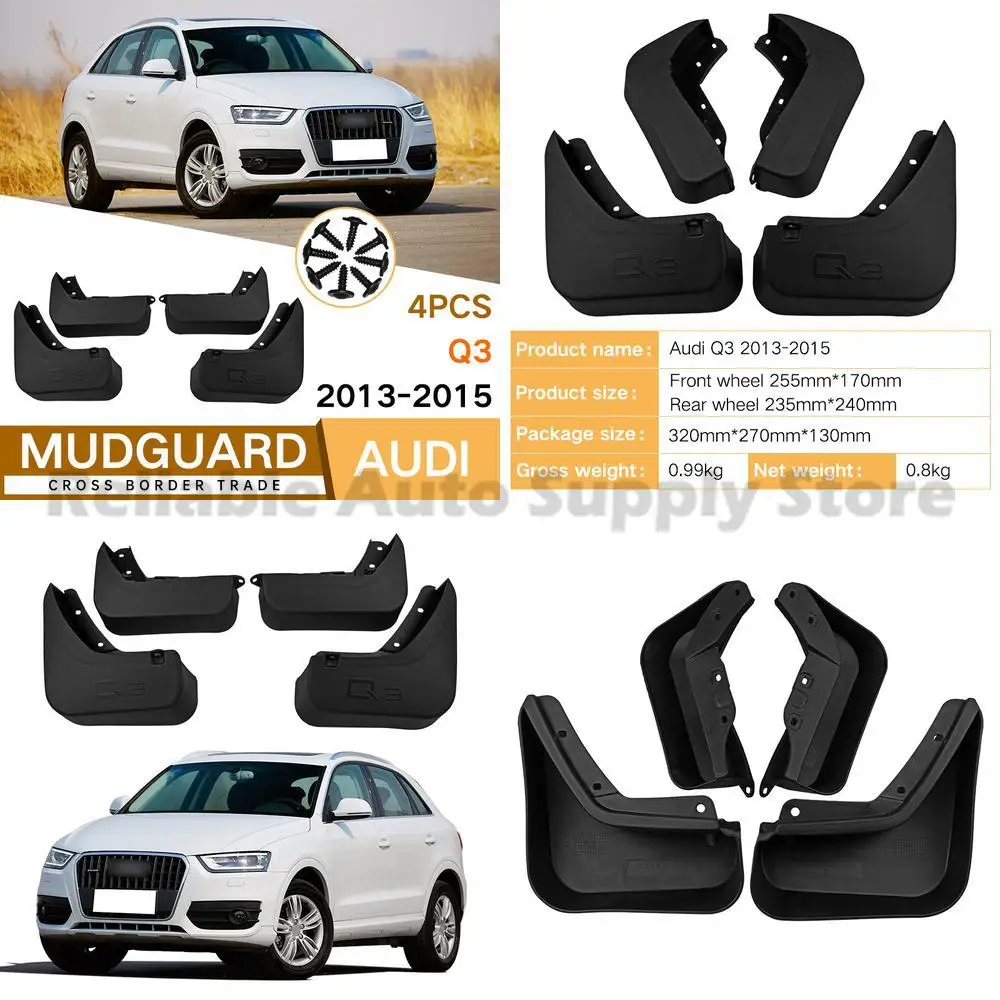 

For Audi Q3 2013-2015 Mudguard Trim Front and Rear Car Accessories Best Selling High Quality Premium Replacement