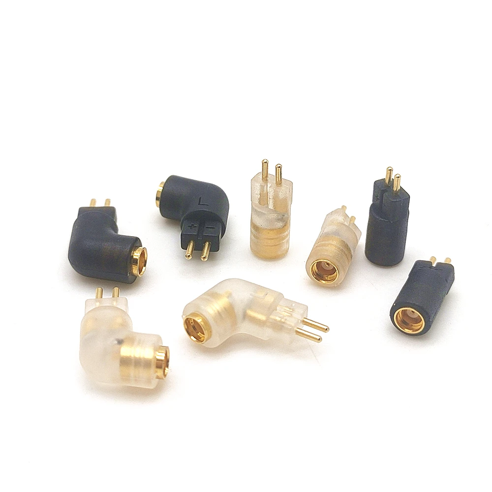 0.78mm 2pin to mmcx adapter IEM Connector mmcx to 2pin 0.78mm Earphone Cable Adapter conversion plug upgrade line conversion pin