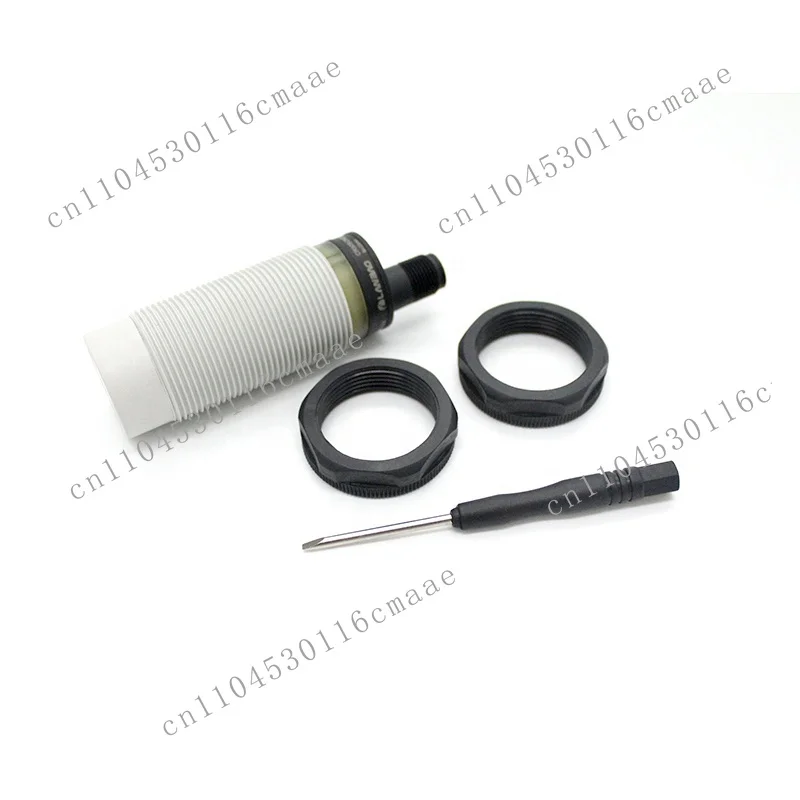DC 3/4 Wires M30 Plastic Capacitive Proximity Sensor Switch 15mm Sensing Distance IP67 Protection Non-Flush Mounting for Poultry
