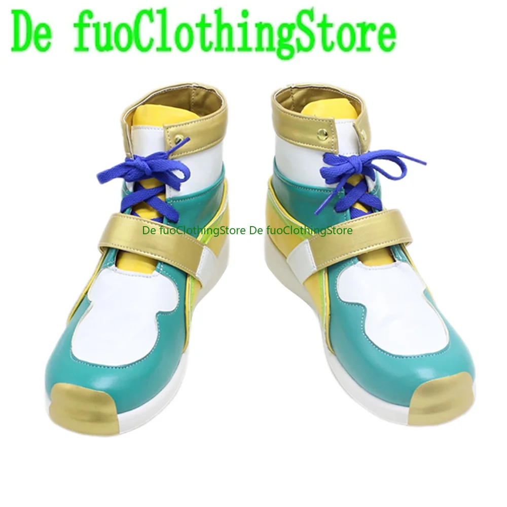 รองเท้าคอสเพลย์ DefuoClothing hololive KYO KANEKO คิโยะ คานะโกะ รองเท้าบูทสำหรับเกมอนิเมะ บทบาทสมมติ งานปาร์ตี้ฮาโลวีน อุปกรณ์ประกอบฉาก รองเท้าบูท