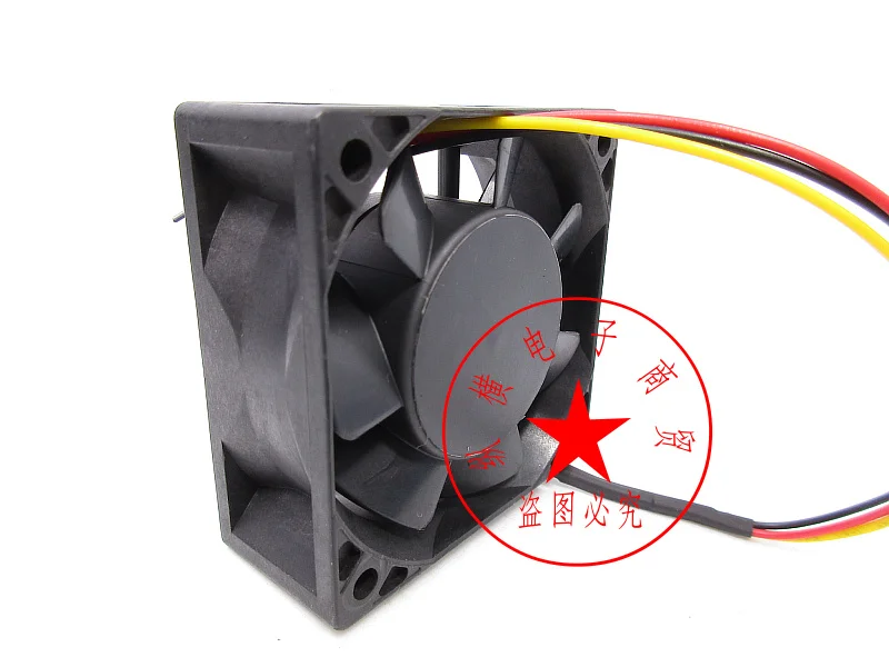 MATSUSHITA ASF603B2402 DC 24V 90mA 60x60x25mm 3-Wire Server Cooling Fan