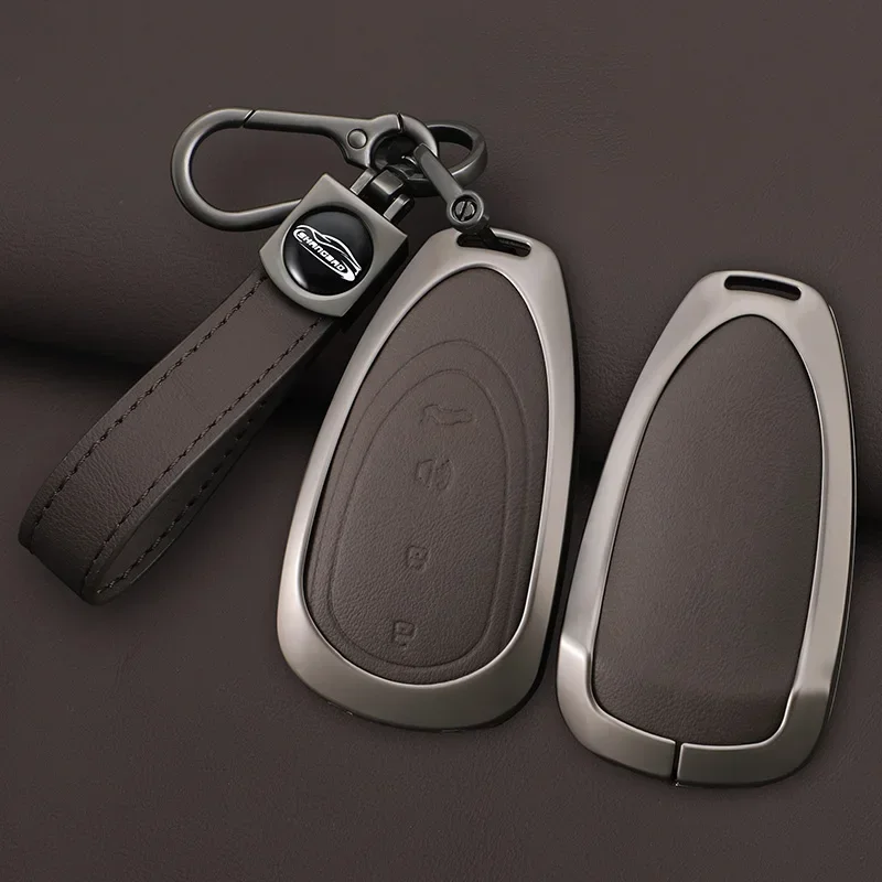 

Alcantara Car Remote Key Case Bag for dht phev Wey Brand Blue Mountain Wall WEY Wei Pai Blue Mountain DHT New Energy accessories