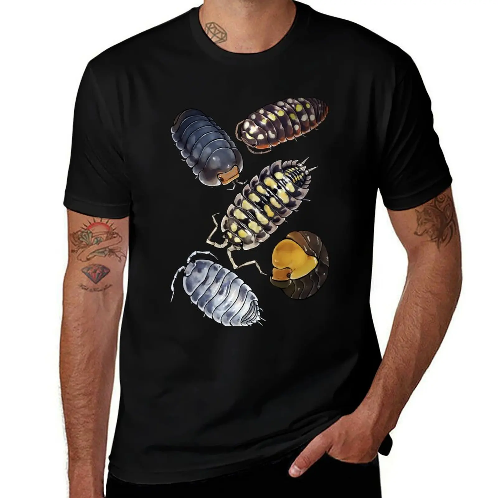 

Isopods! T-Shirt t shirts for man graphic tees t shirt men 100% cotton luxury brand T-Shirt