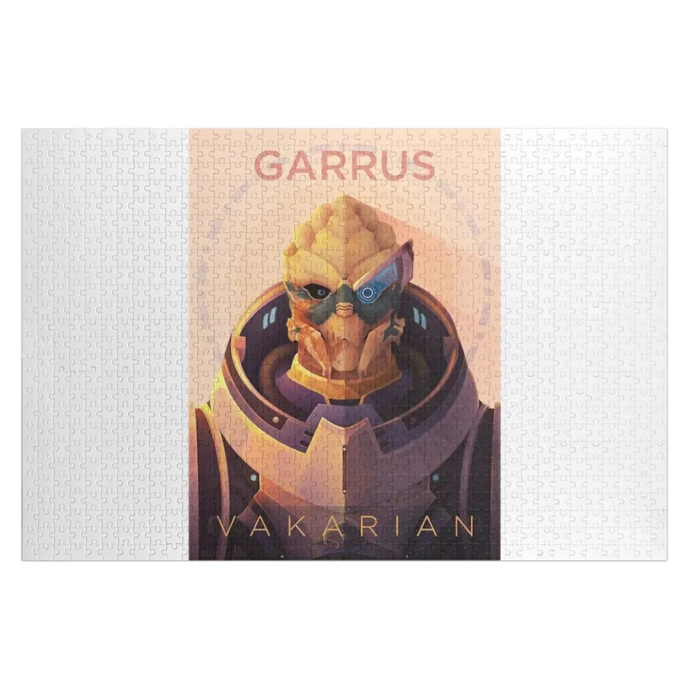 

Плакат Mass Effect Garrus Jigsaw Puzzle Customs With Photo Деревянный пазл с именем