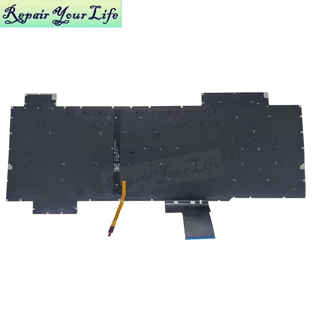 Imagem -02 - Teclado Retroiluminado Vermelho dos Eua Asus Jogos Tuf Fx504 Fx504gd Fx504ge Fx504gm Fx80 Fx80g Fx80ge Fx80gm Fx80gd Fx80g Zx80g V170746es1