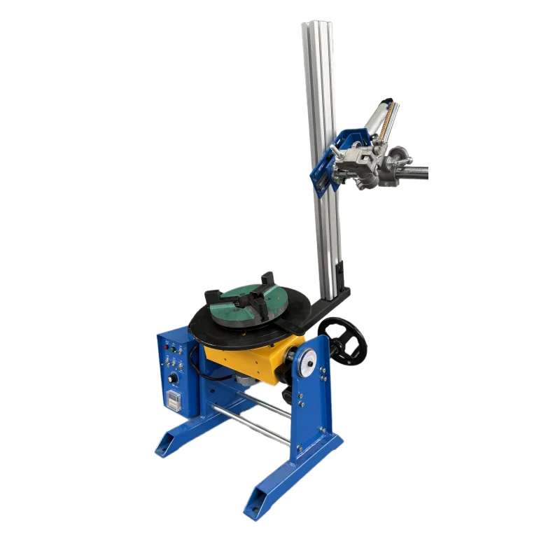 30Kg welding positioner argon arc gas protection laser automatic welding turntable flange annular seam cutting and grinding