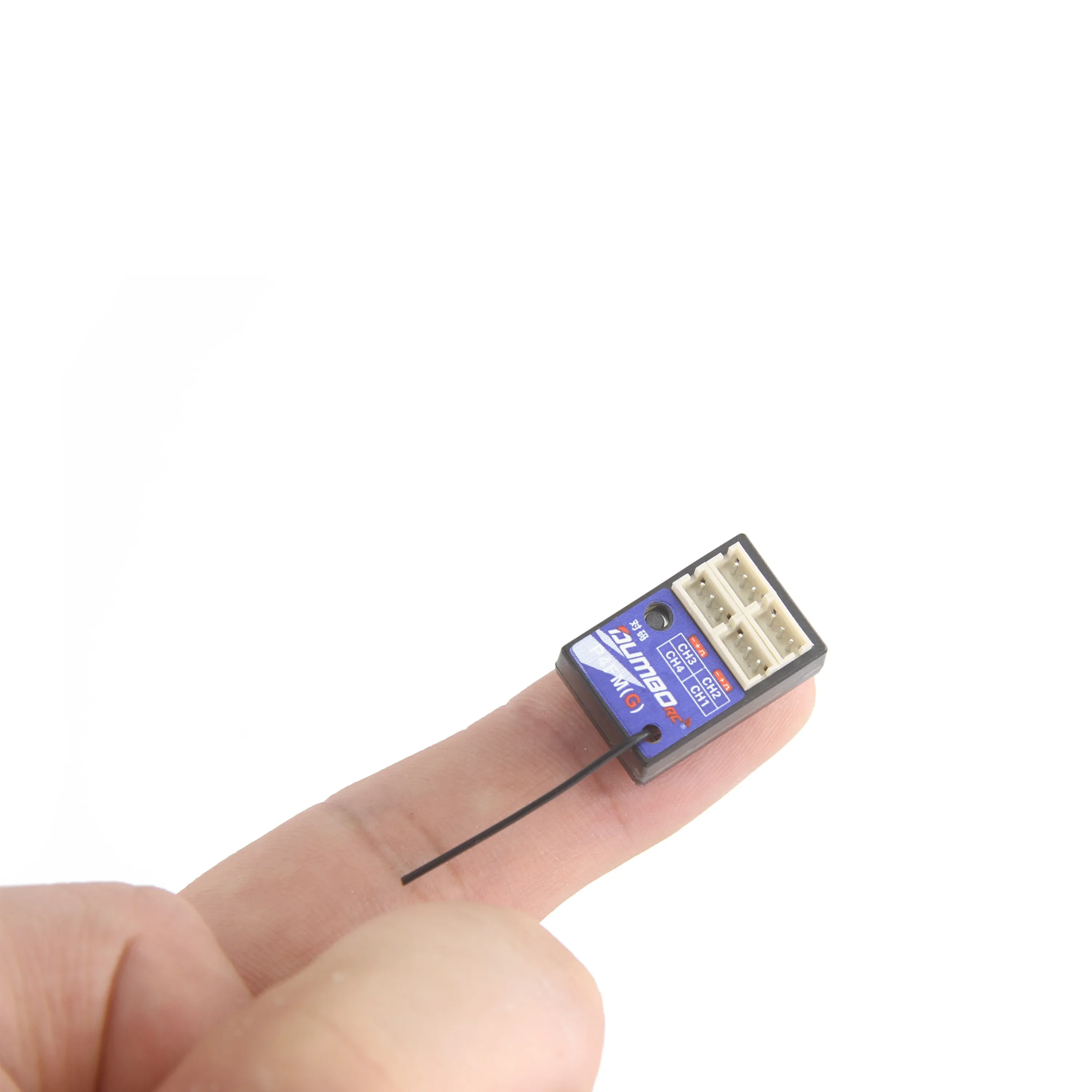 DUMBORC P6DC P10FG P4FMG P6FG MINI 4CH 6CH 10CH 10 canales receptor giroscópico retorno de voltaje para transmisor X4 X6 RC coche barco