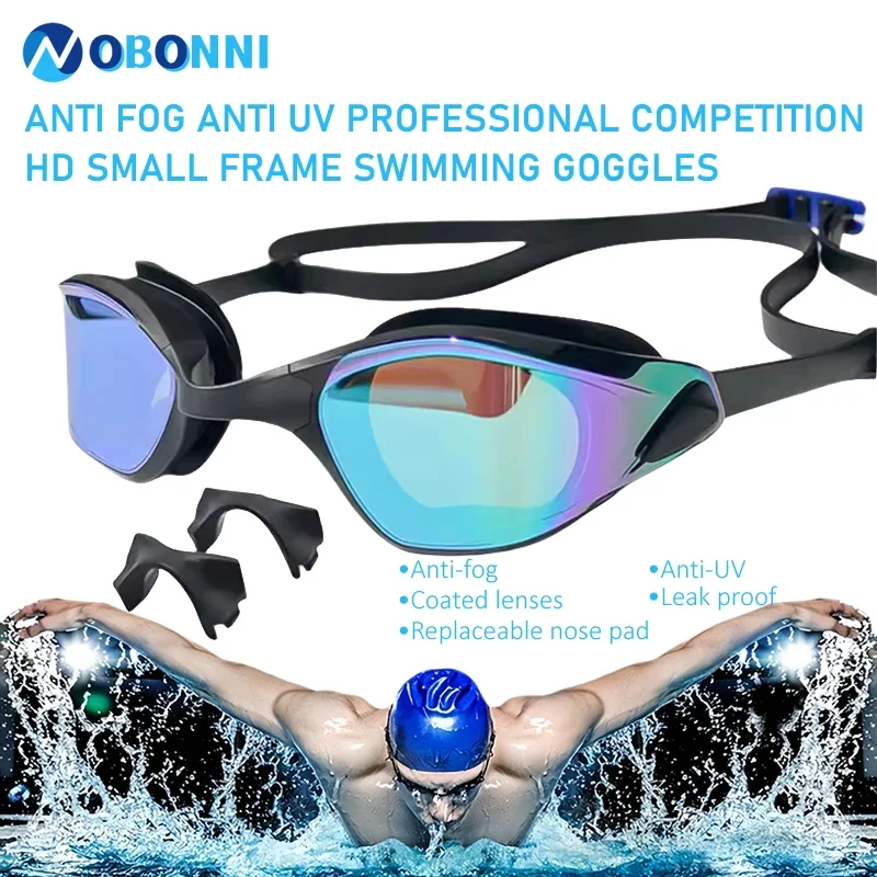 Competition Specific HD Leakproof Swimming Goggles for Adults Professional Small Frame Racing Swimming Glasses Anti Fog Anti-UV